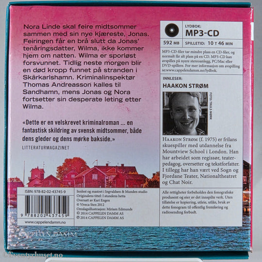 Viveca Sten 2012 I kampens hete. Lydbok på CD.