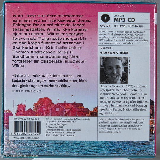 Viveca Sten (2015). I kampens hete. Lydbok på CD. Ny i plast!