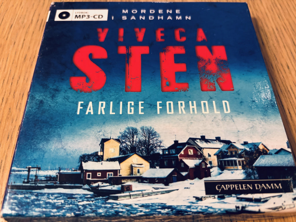 Viveca Sten – Farlige forhold. Lydbok på CD.