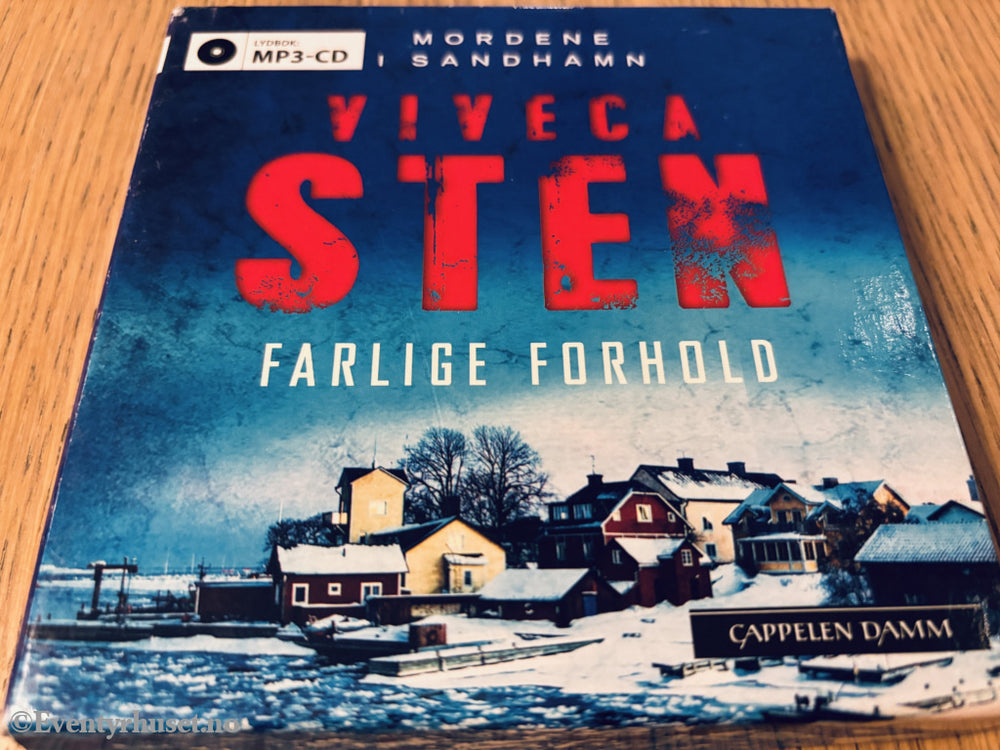 Viveca Sten – Farlige forhold. Lydbok på CD.