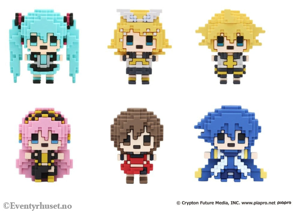 Vocaloid BuilDot Mini Figures Akatans Piapro Characters Blind Box Assortment (6) Manga & Anime