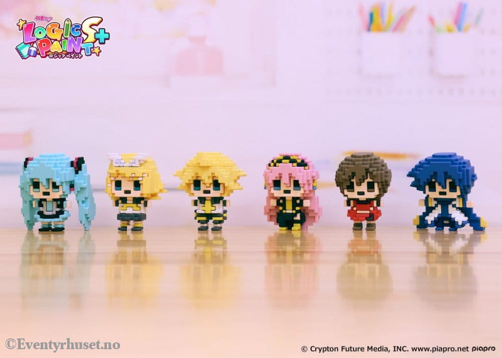 Vocaloid BuilDot Mini Figures Akatans Piapro Characters Blind Box Assortment (6) Manga & Anime