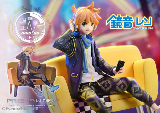 Vocaloid Piapro Characters Prisma Wing PVC Statue 1/7 Kagamine Len (Art by lack) 18 cm Manga & Anime