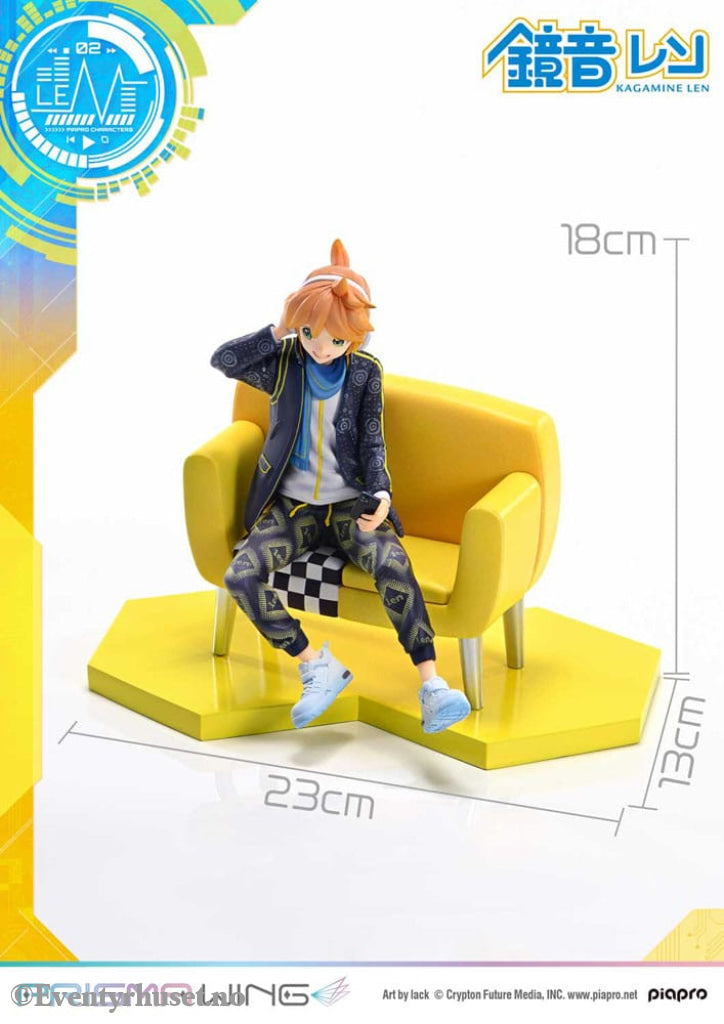 Vocaloid Piapro Characters Prisma Wing PVC Statue 1/7 Kagamine Len (Art by lack) 18 cm Manga & Anime