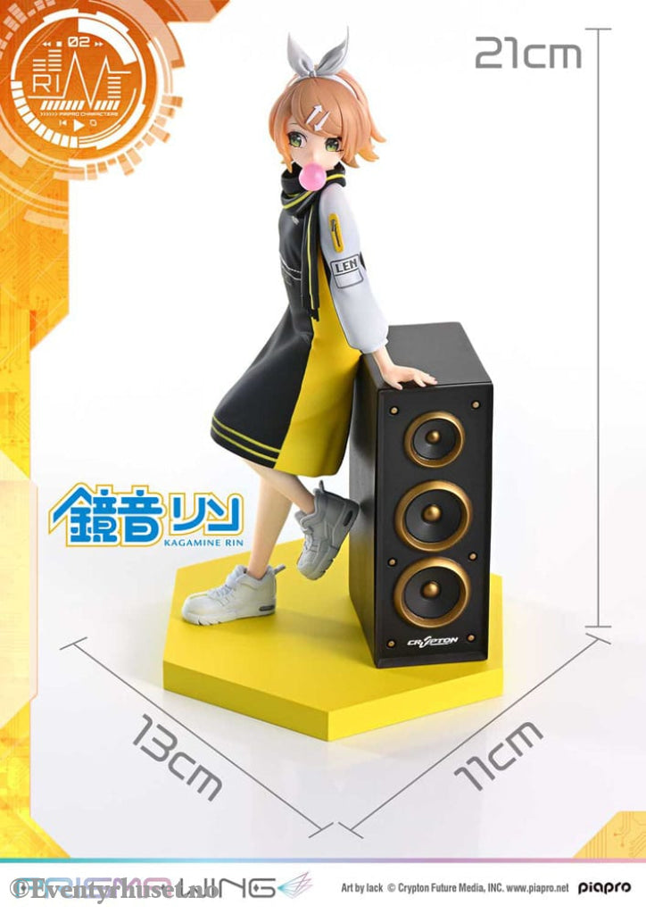 Vocaloid Piapro Characters Prisma Wing PVC Statue 1/7 Kagamine Rin (Art by lack) 21 cm Manga & Anime