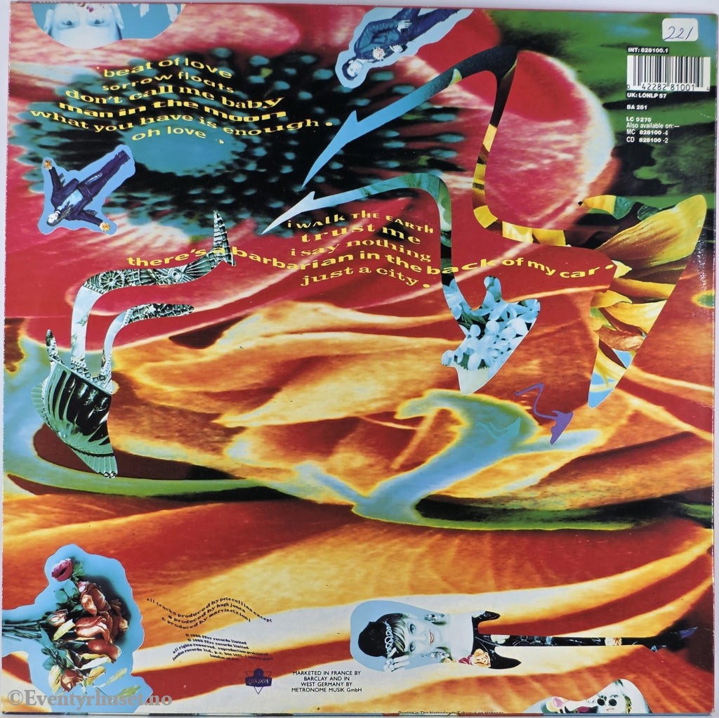 Voice of the Beehive. 1988. Let It Bee . LP.