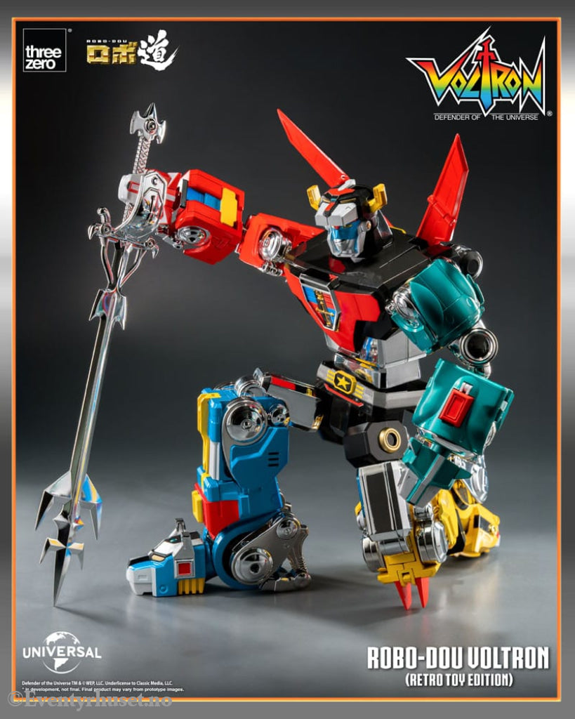 Voltron: Defender of the Universe Robo-Dou Action Figure Voltron Retro Toy Edition 27 cm Manga & Anime