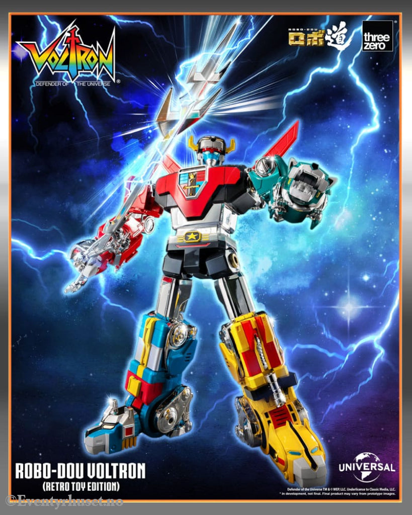 Voltron: Defender of the Universe Robo-Dou Action Figure Voltron Retro Toy Edition 27 cm Manga & Anime