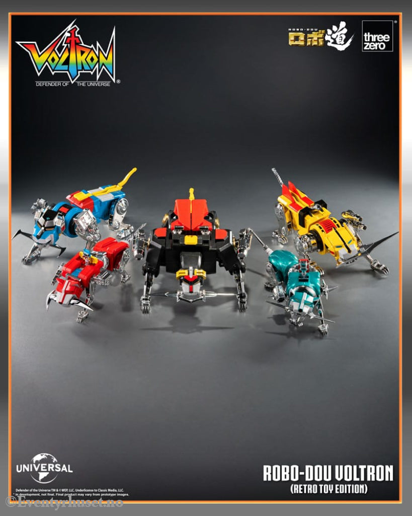 Voltron: Defender of the Universe Robo-Dou Action Figure Voltron Retro Toy Edition 27 cm Manga & Anime