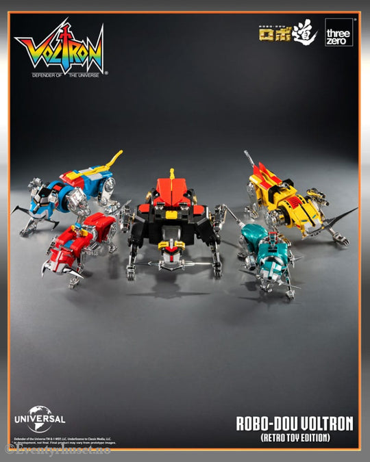 Voltron: Defender of the Universe Robo-Dou Action Figure Voltron Retro Toy Edition 27 cm Manga & Anime