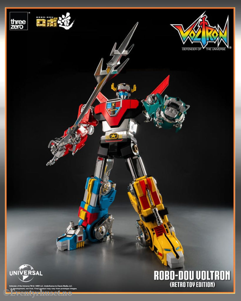 Voltron: Defender of the Universe Robo-Dou Action Figure Voltron Retro Toy Edition 27 cm Manga & Anime