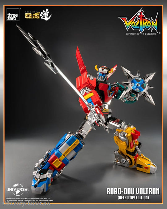 Voltron: Defender of the Universe Robo-Dou Action Figure Voltron Retro Toy Edition 27 cm Manga & Anime