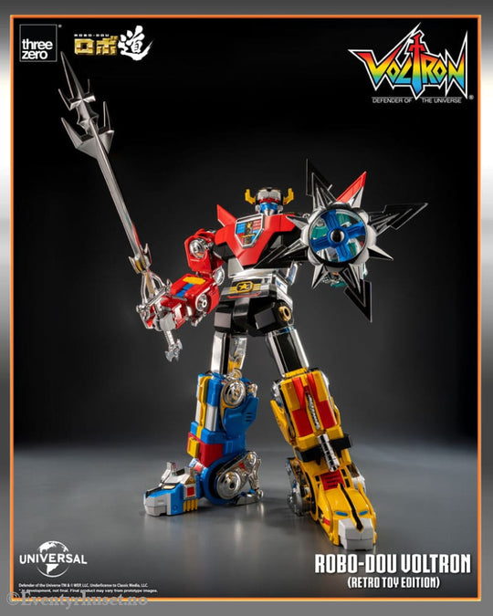 Voltron: Defender of the Universe Robo-Dou Action Figure Voltron Retro Toy Edition 27 cm Manga & Anime