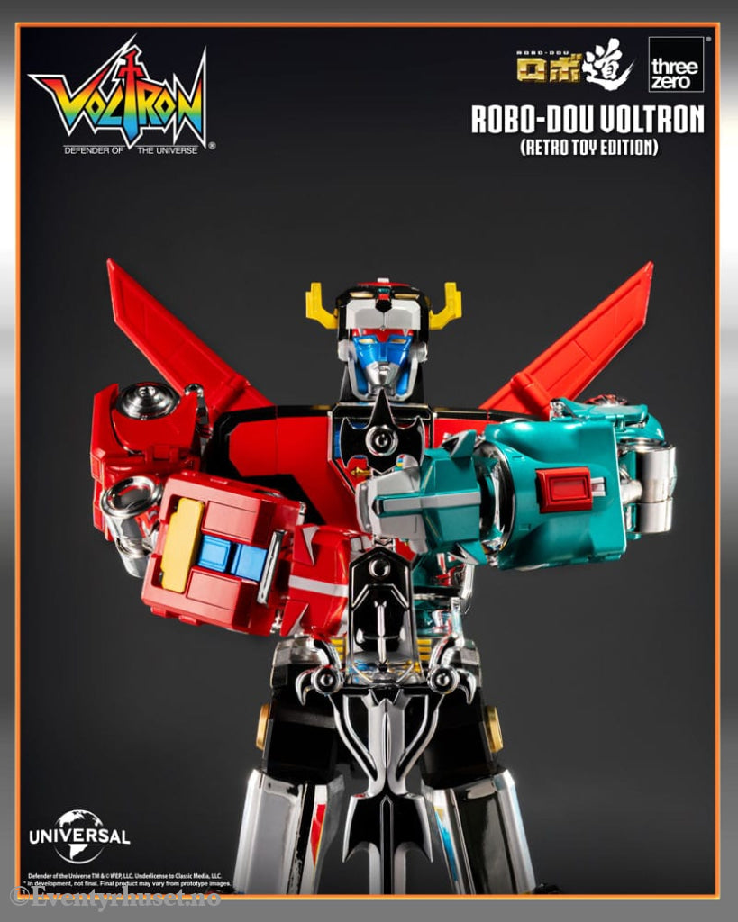 Voltron: Defender of the Universe Robo-Dou Action Figure Voltron Retro Toy Edition 27 cm Manga & Anime