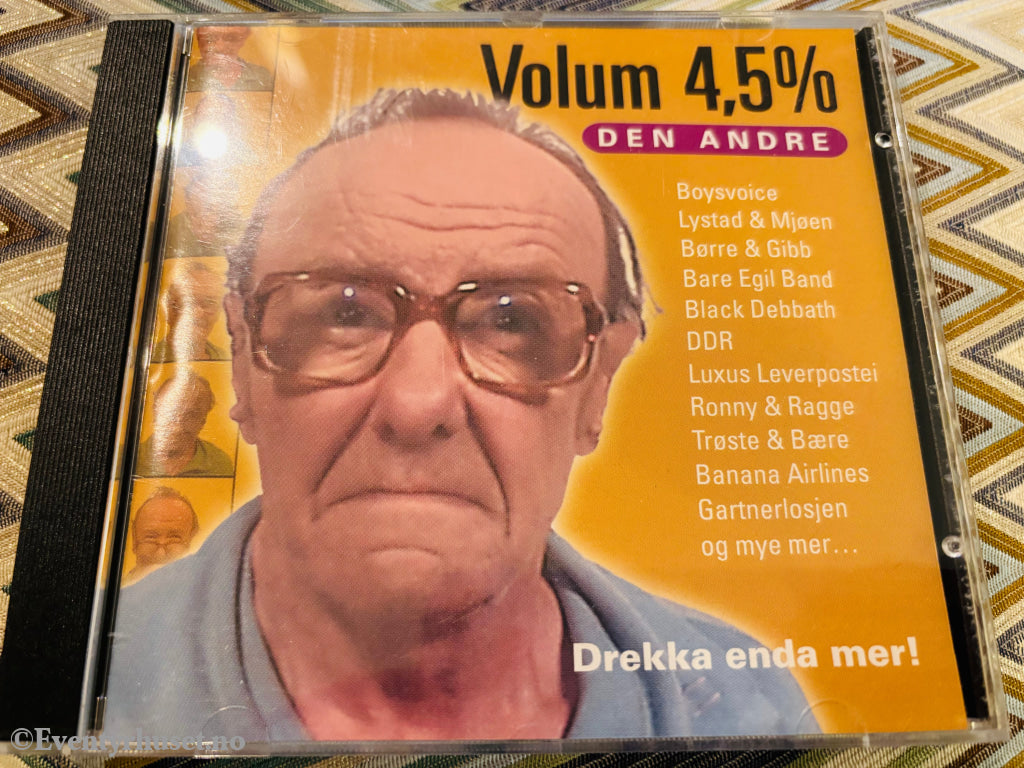 Volum 4,5% Den andre. CD.