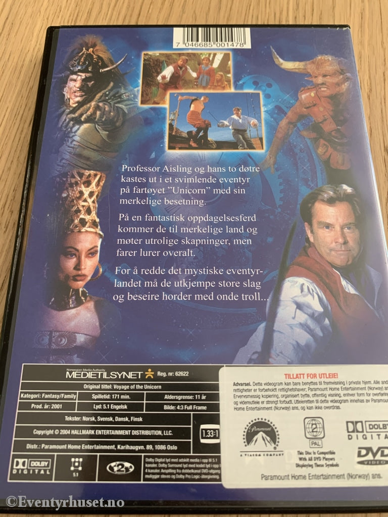 Voyage Of The Unicorn. 2001. Dvd. Dvd