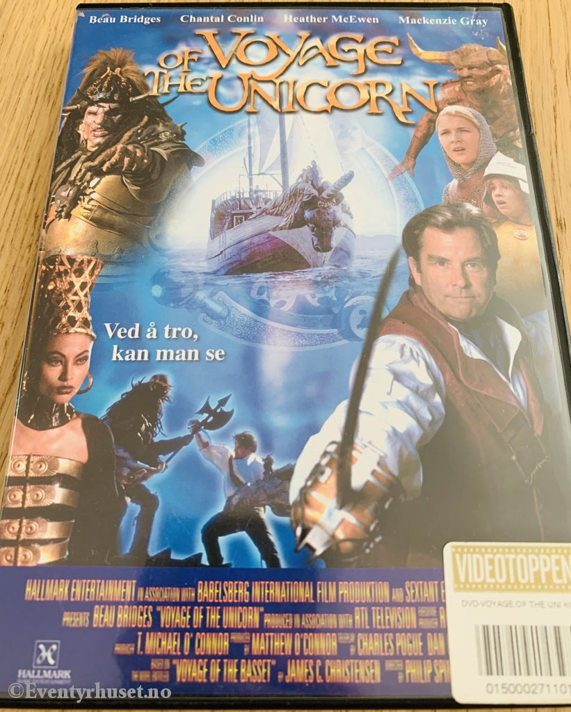 Voyage Of The Unicorn. 2001. Dvd. Dvd