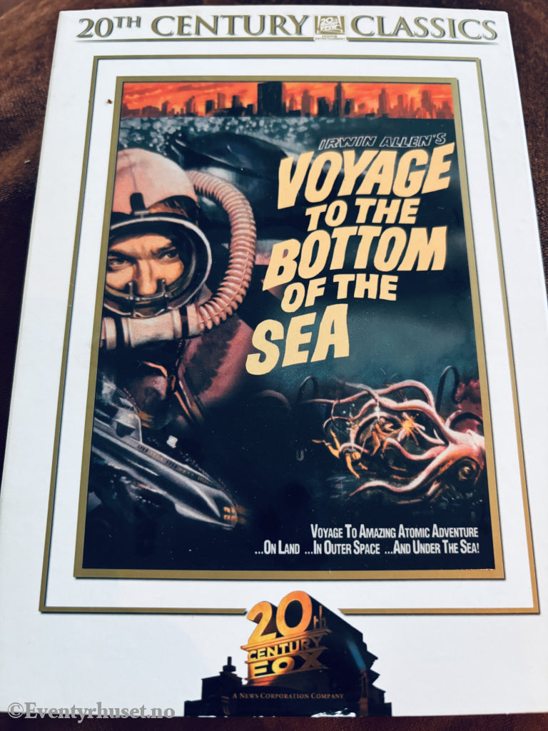 Voyage to the Bottom of the Sea (1961). DVD slipcase.