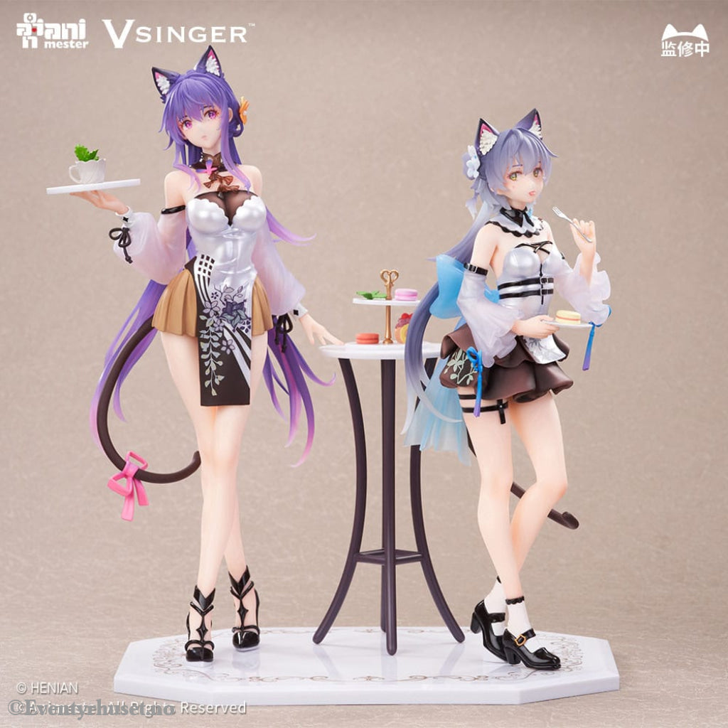VSinger Luo Tianyi & Mo Qingxian Statue 1/7 2-Pack Luo Tianyi & Mo Qingxian Tea Time Melody Ver. Manga & Anime