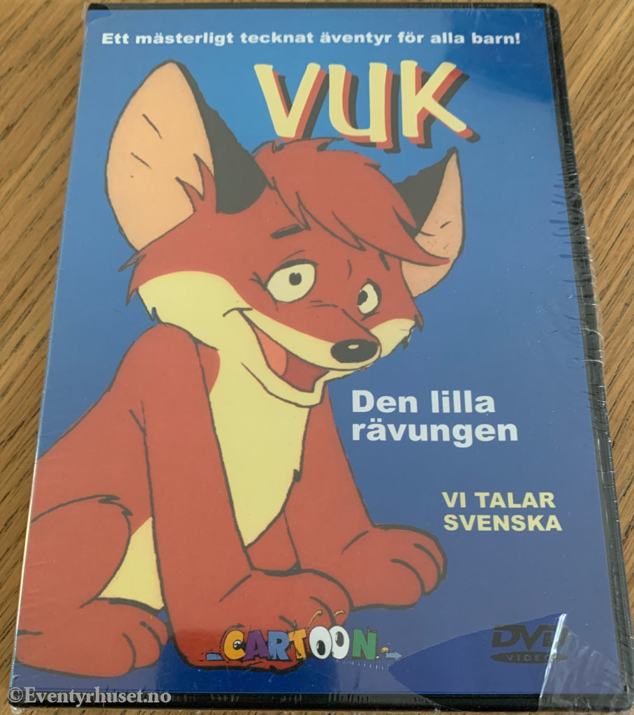 Vuk – Den lilla rävungen . 1981 . DVD. Ny i plast!