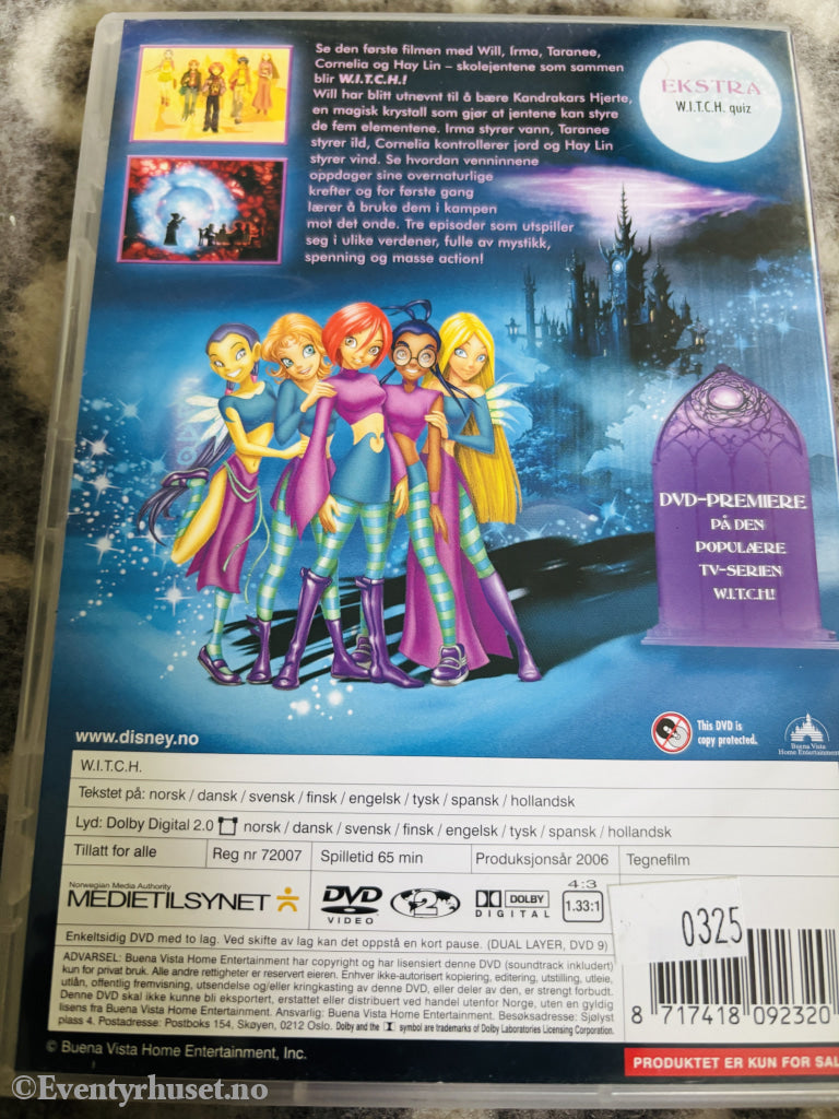 W. I. T. C. H. (Witch). DVD.