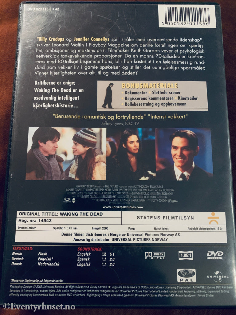Waking the Dead. DVD.