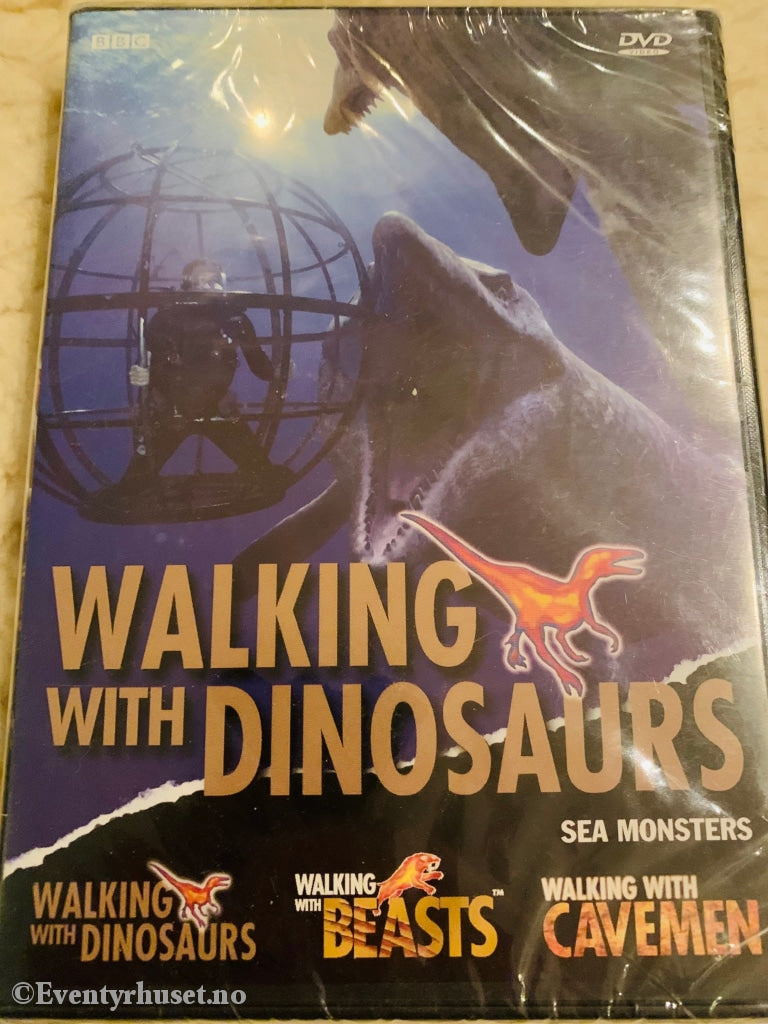 Walking With - Sea Monsters. Dvd. Ny I Plast! Dvd