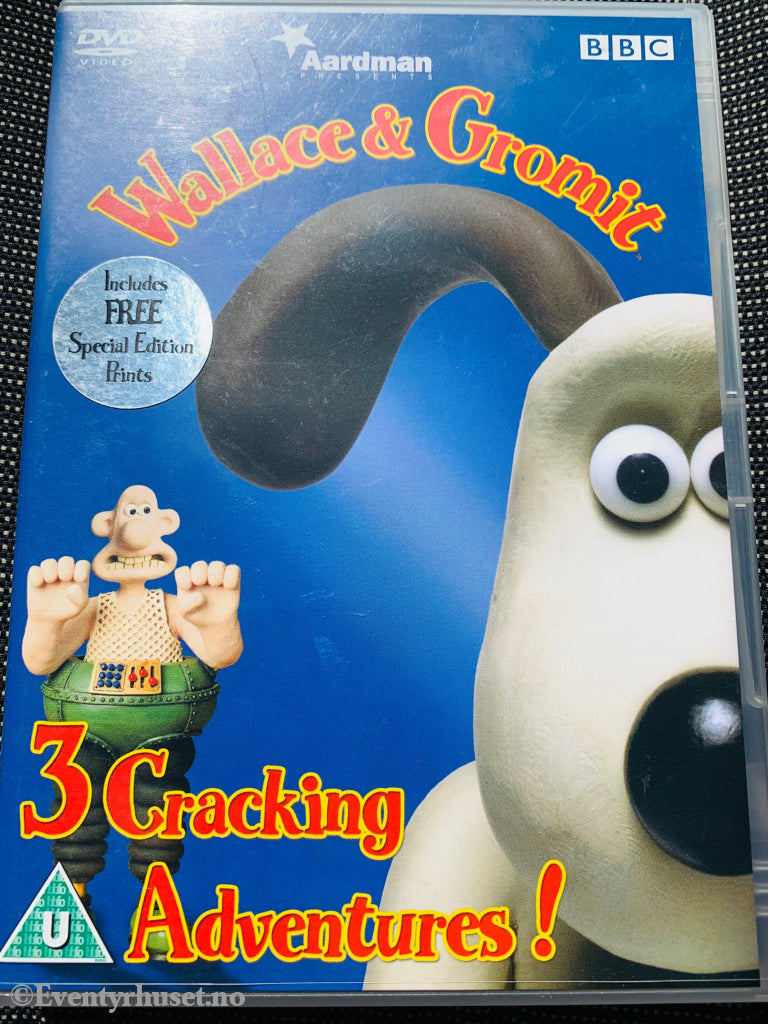 Wallace & Gromit. 3 Cracking Adventures! (3 Elleville Eventyr!). Dvd. Dvd