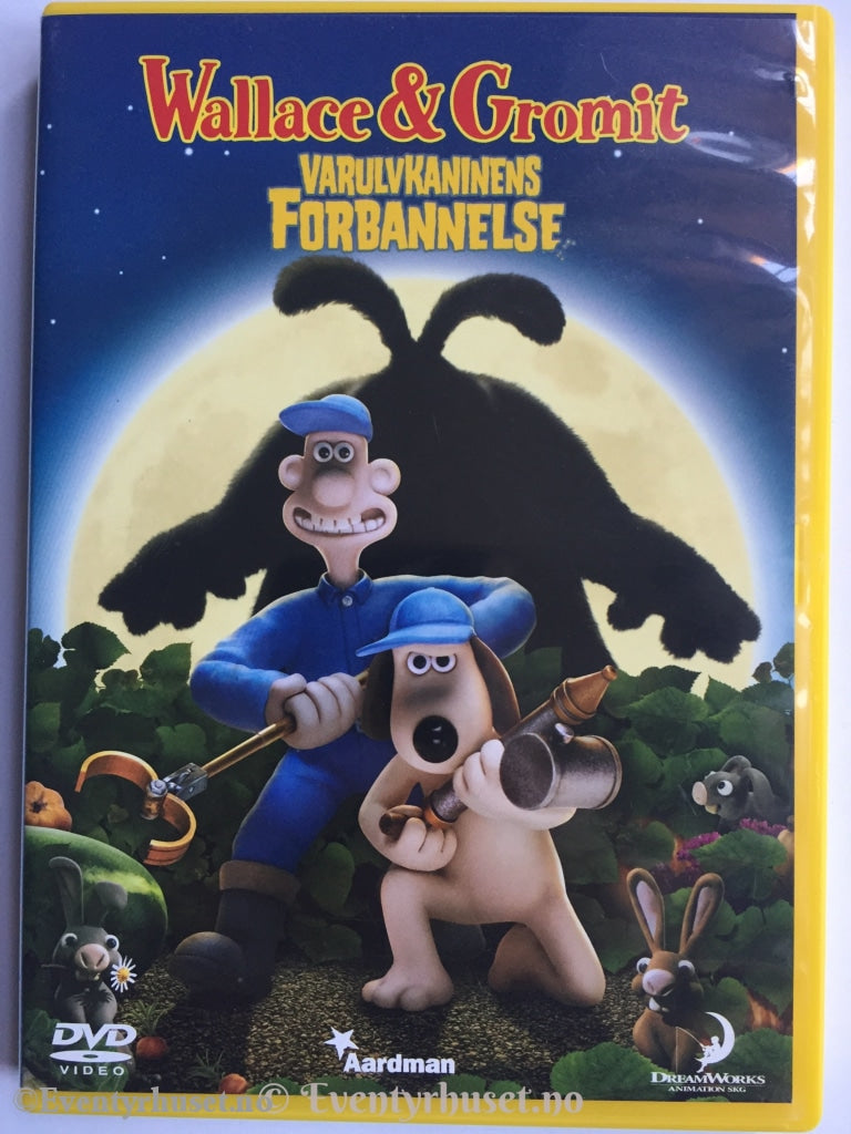 Wallace & Gromit. Barulvkaninens Forbannelse. Dvd. Dvd