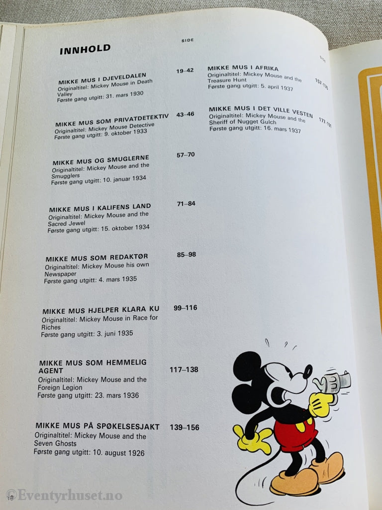 Walt Disney. 1976. Jeg Mikke Mus. Kjempebøkene (Jeg Bøkene).
