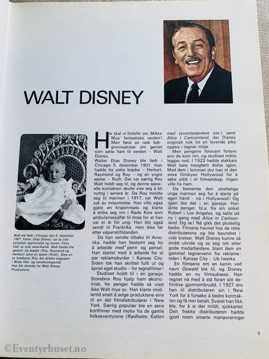 Walt Disney. 1976. Jeg Mikke Mus. Kjempebøkene (Jeg Bøkene).