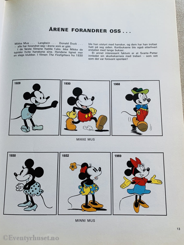Walt Disney. 1976. Jeg Mikke Mus. Kjempebøkene (Jeg Bøkene).