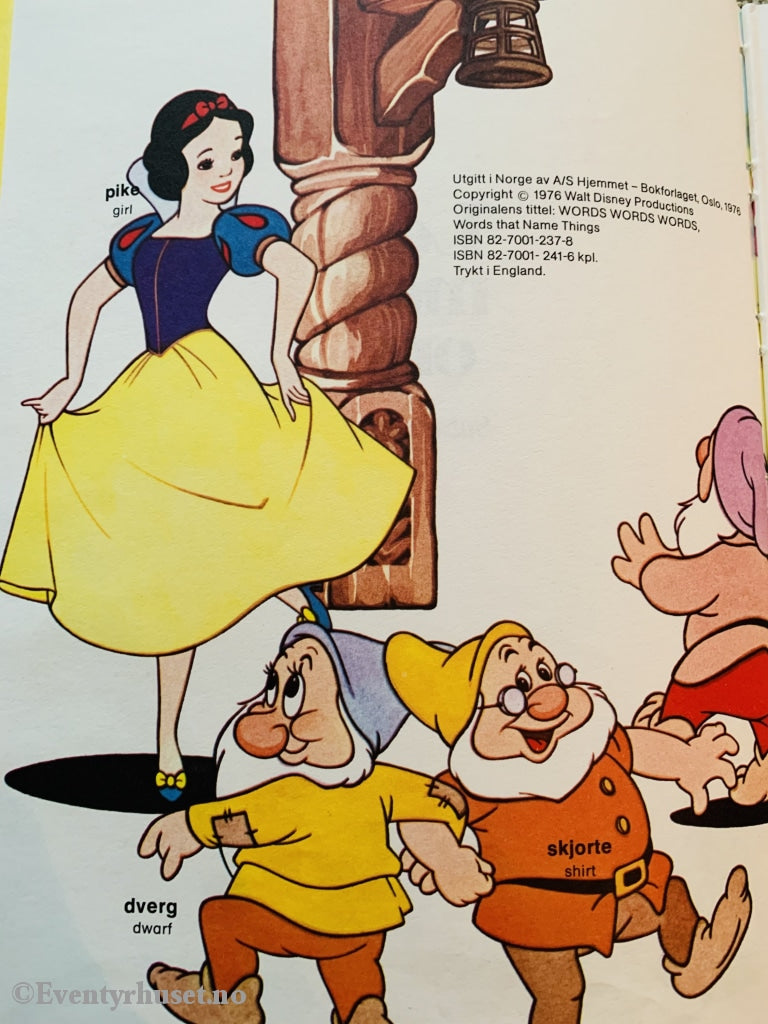 Walt Disney. 1976. Lek Med Ord. Substantiver. Fortelling