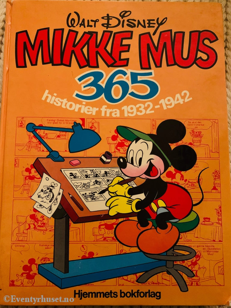 Walt Disney. 1979. Mikke Mus - 365 Historier Fra 1932-42. Kjempebøkene (Jeg Bøkene).