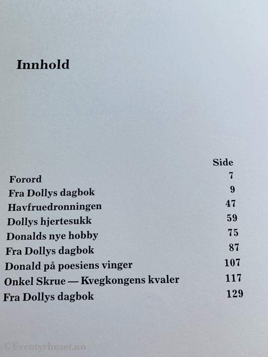 Walt Disney. 1983. Vi Dolly Og Donald. Kjempebøkene (Jeg Bøkene).