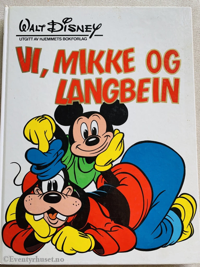 Walt Disney. 1985. Vi Mikke Og Langbein. Kjempebøkene (Jeg Bøkene).