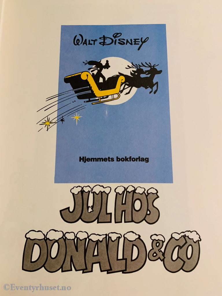 Walt Disney. 1987. Jul Hos Donald & Co. Kjempebøkene (Jeg Bøkene).