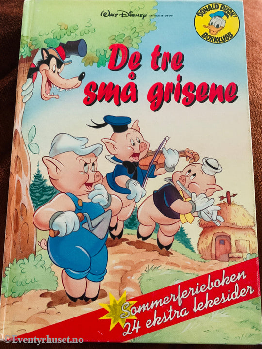Walt Disney. 1992. De tre små grisene. Bok.