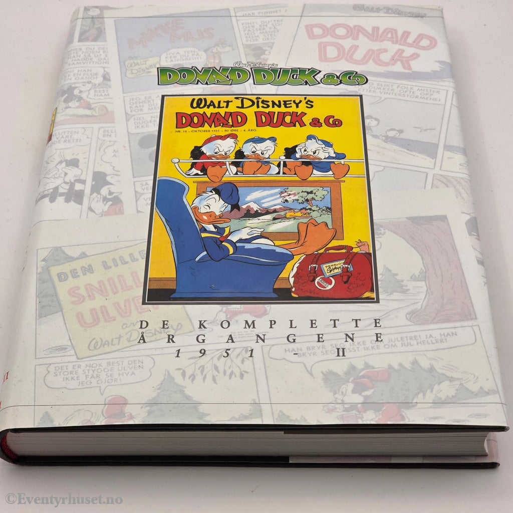 Walt Disney. 2001. Donald Duck & Co: De komplette årgangene 1951 del II. Bok.