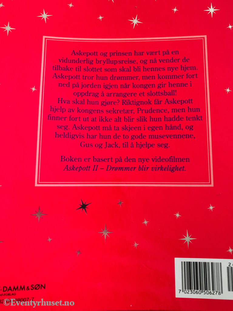 Walt Disney. Askepott II – Slottballet. 2002. Bok.