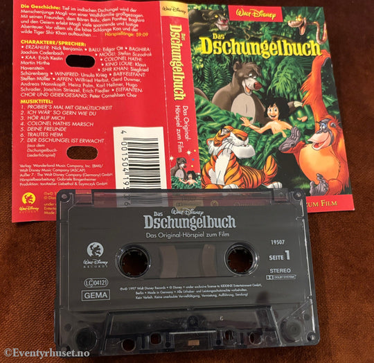 Walt Disney – Das Dschungelbuch. Kassett.