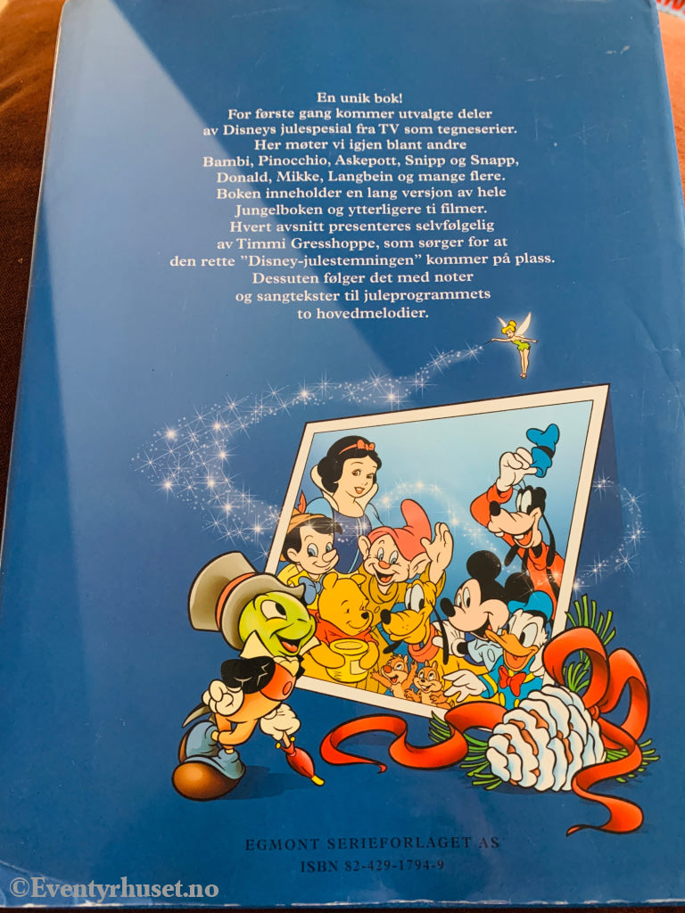 Walt Disney. Disneys julaften. 1994. Bok.