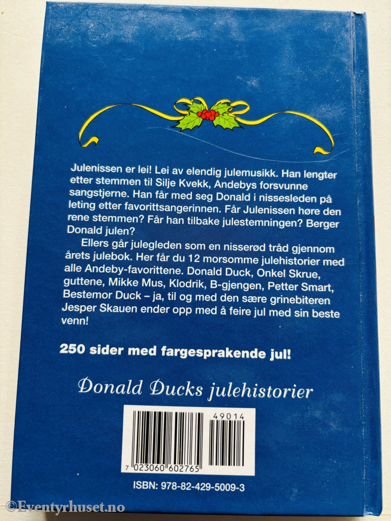 Walt Disney. Donald Ducks julehistorier. 2015. Barnebok.