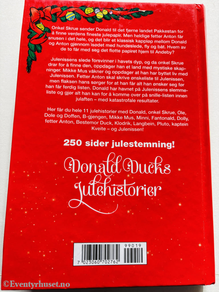 Walt Disney. Donald Ducks julehistorier. 2020. Barnebok.
