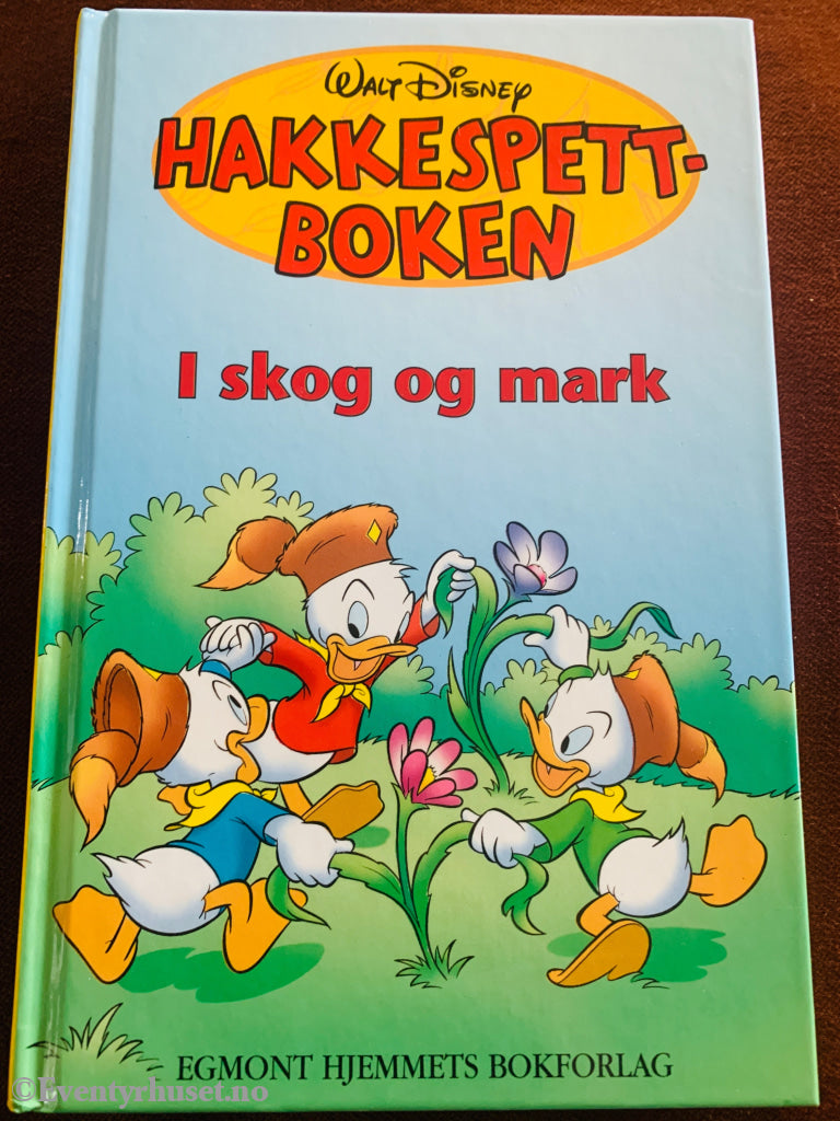 Walt Disney. Hakkespettboken – I skog og mark. 1998. Bok.