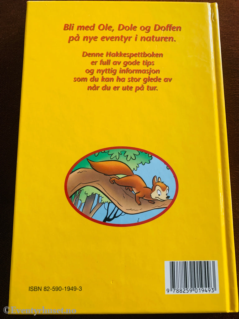 Walt Disney. Hakkespettboken – I skog og mark. 1998. Bok.