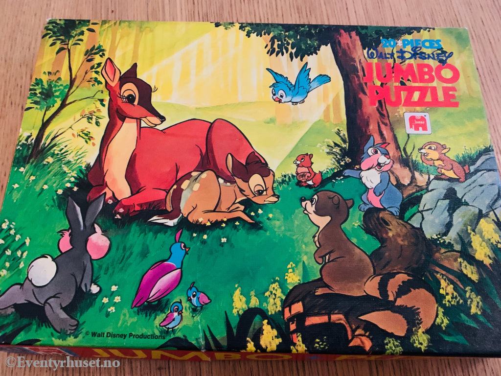 Walt Disney – Jumbo puslespill (Bambi). Puslespill.