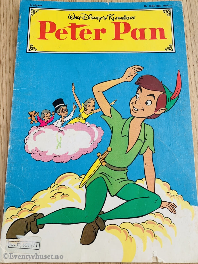 Walt Disney Klassikere. 1977. Peter Pan. Tegneserieblad