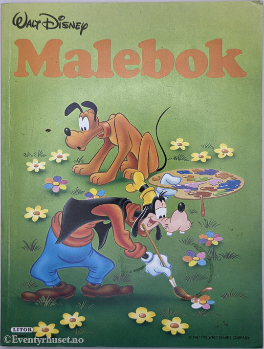 Walt Disney Malebok. Aktivitetshefte.
