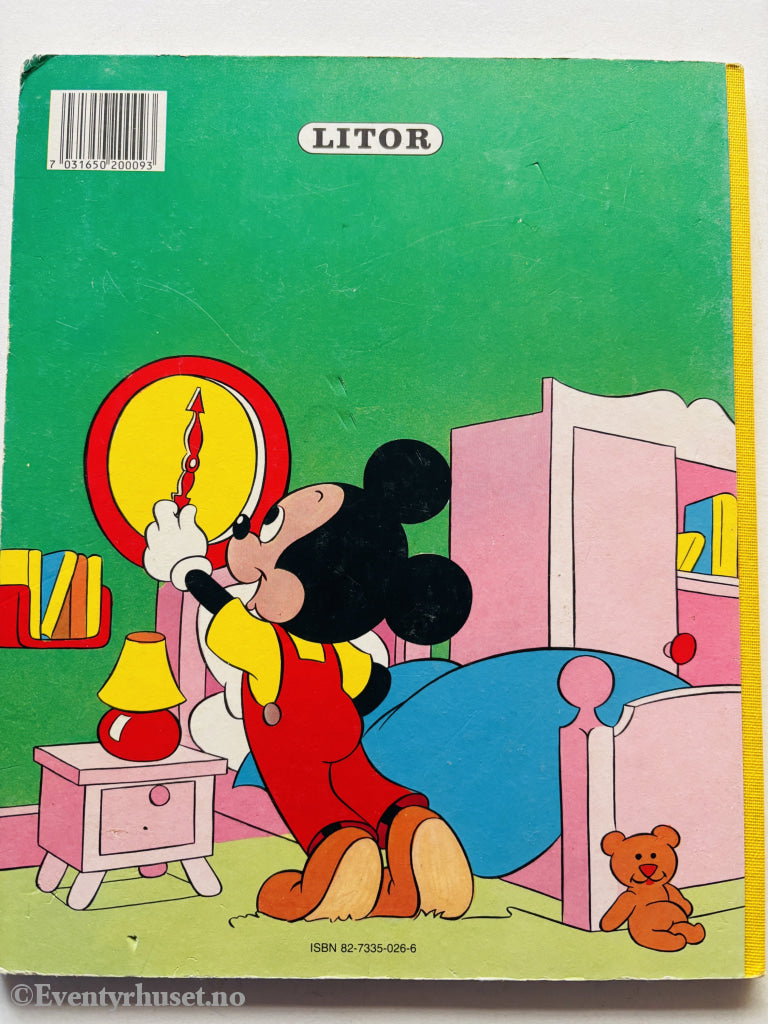 Walt Disney. Min dag. 1982. Barnebok.